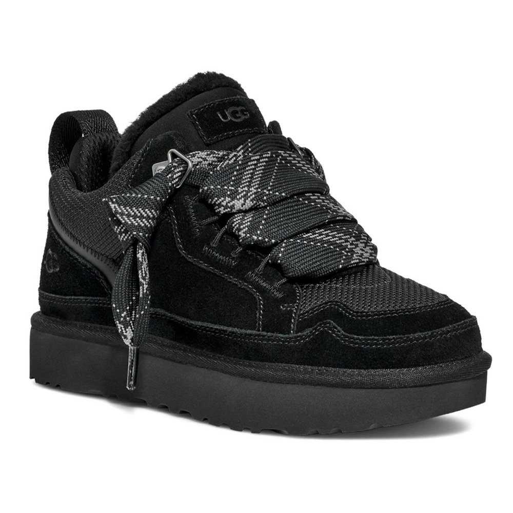 UGG Black Suede women’s Lowmel Sneakers